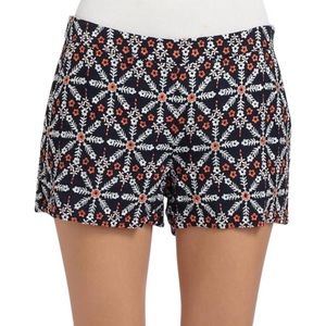 Joie Jacobella Embroidered Shorts